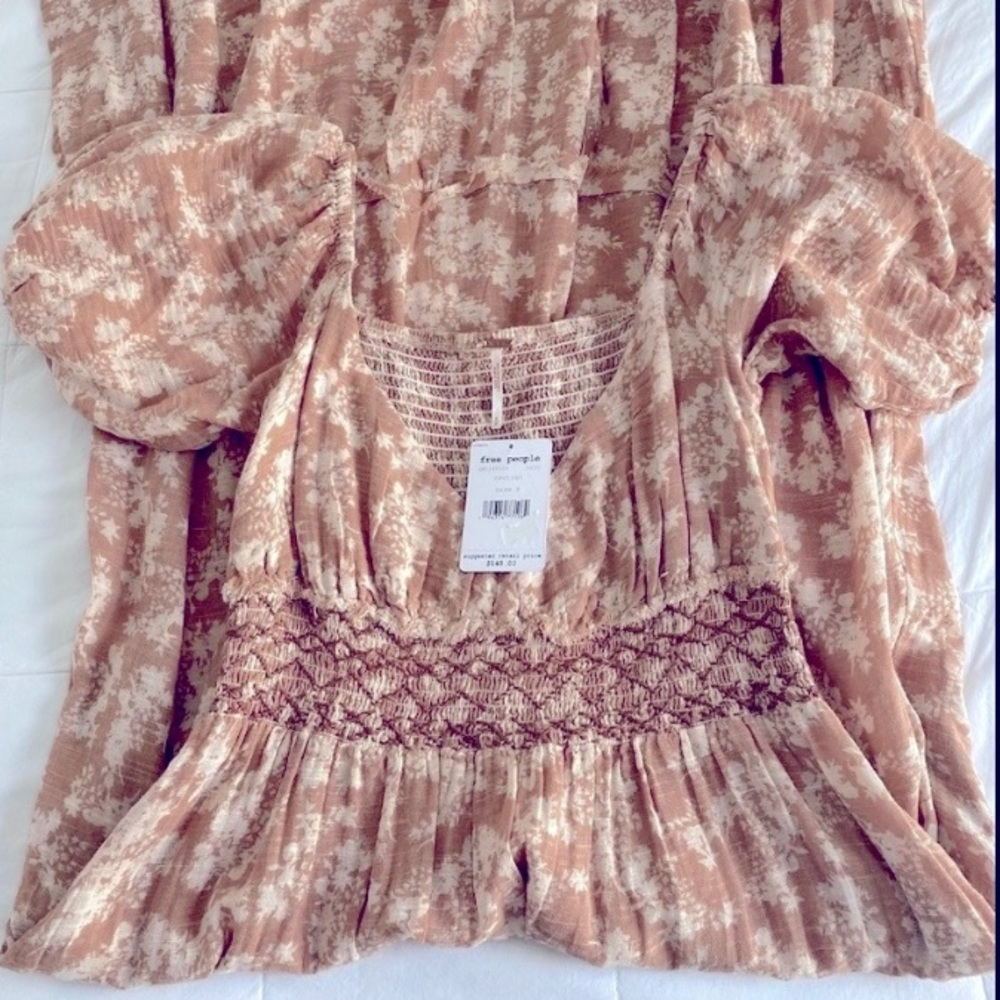 NWT Free People Ellie Midi Dress - SMALL